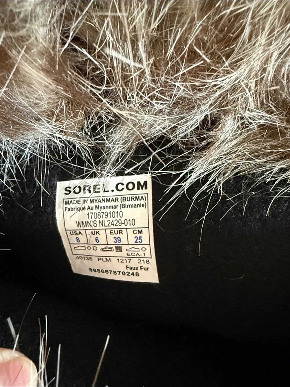 SOREL Joan of arctic winter boots - black NWOT size 8